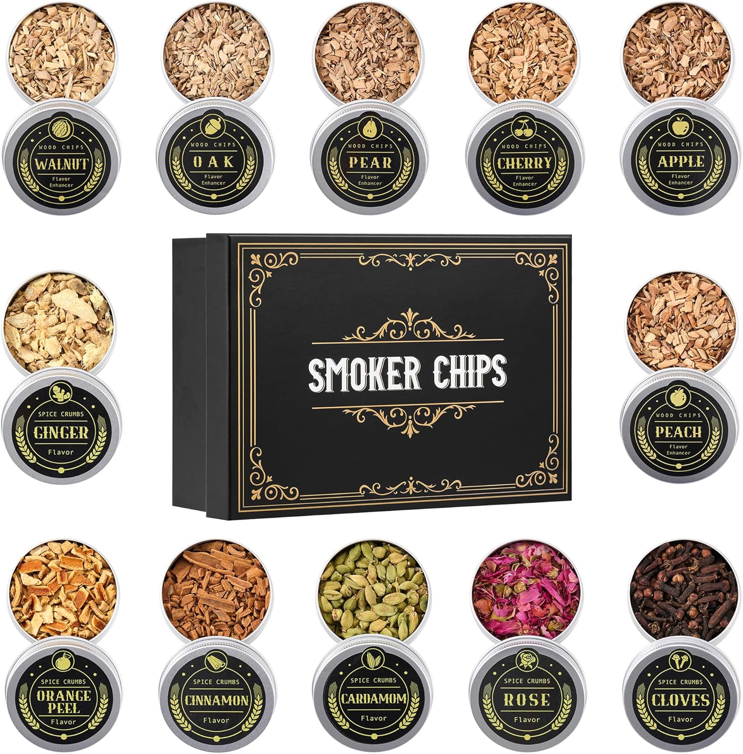 Wood Chips & Spices and included accessories
