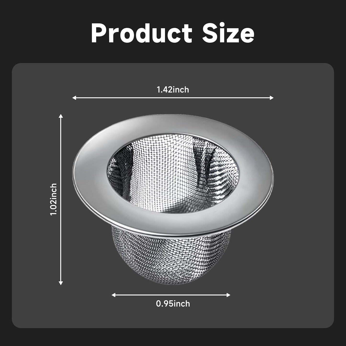 10 PCS Whiskey Smoker Filter Screens, Stainless Steel Reusable Mesh Replacement Screens with Metal Tin Storage Case for Cocktail & Whiskey Smoker Kits