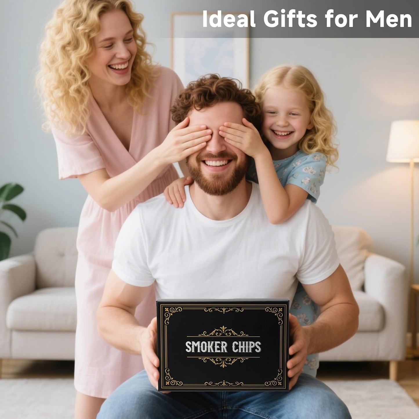 12 Flavor Cocktail Smoker Wood Chips Gift Set for Men - Cinnamon, Cloves, Orange Peel, Cardamom, Rose, Ginger, Pear, Peach, Cherry, Apple, Oak, Walnut for Whiskey/Bourbon/Drinks Smoke Gun